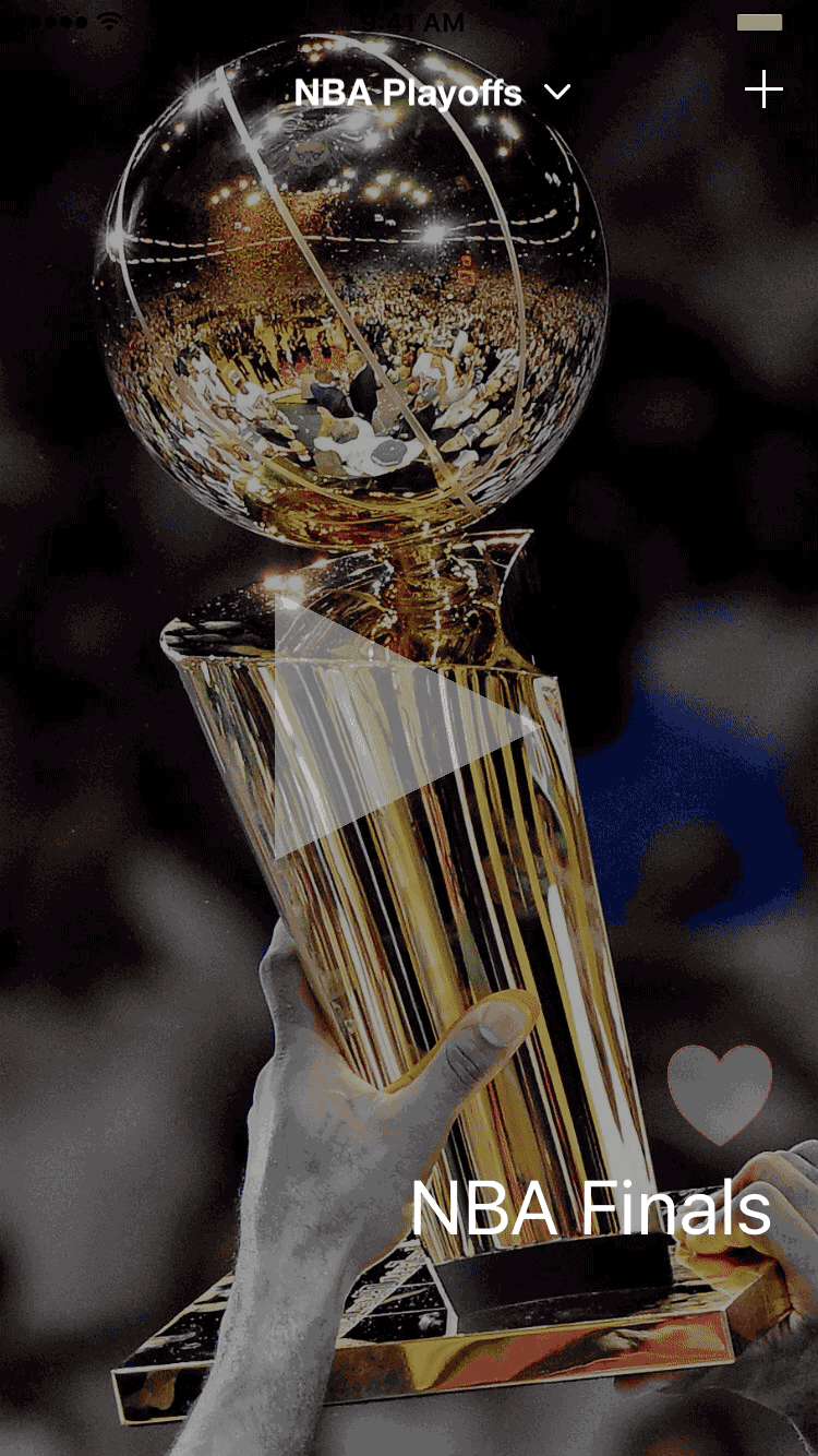 Fan Stream iOS Application Demo